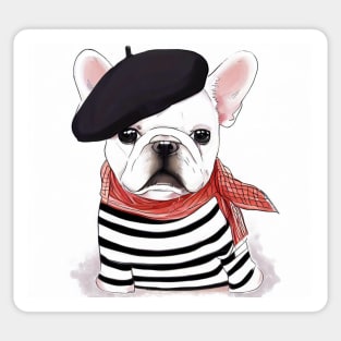 Frenchy Dog Sticker